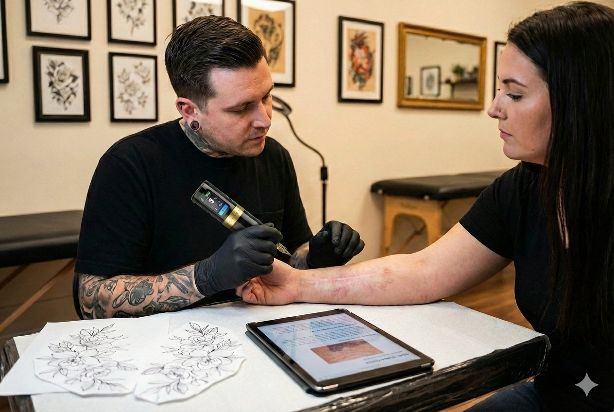 Can You Get Tattooed Over Scars? What You Need to Know Before Booking