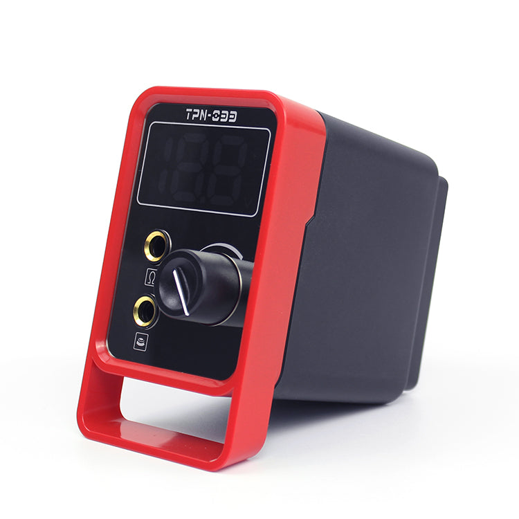 ThunderlordPower TPN-033 Tattoo Power Supply with digital display and control knob, tattoo equipment.