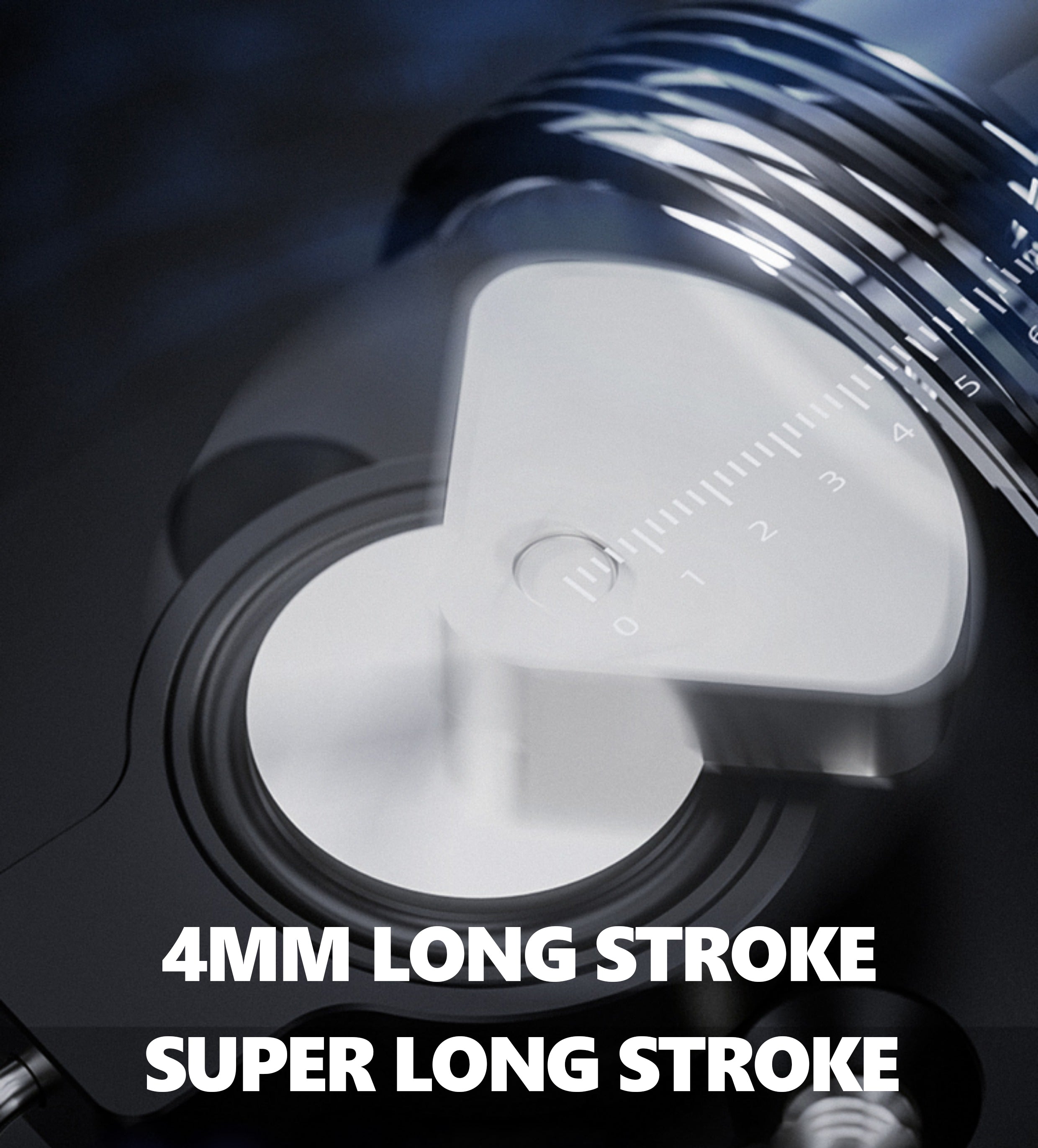 CTG002 Tattoo machine detail, 4mm long stroke, professional tattoo equipment, tattoo machine