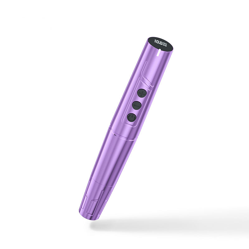 Biomaser TP006 Wireless PMU Machine - Dual Battery, Swiss Motor, Silent & Lightweight for Eyebrows & Lips