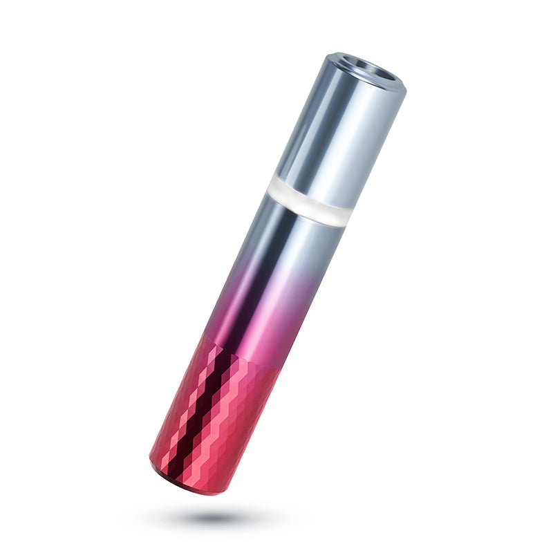ThunderlordPower Rotary Slim Tattoo Pen Machine in gradient red and silver for PMU, professional tattoo tool