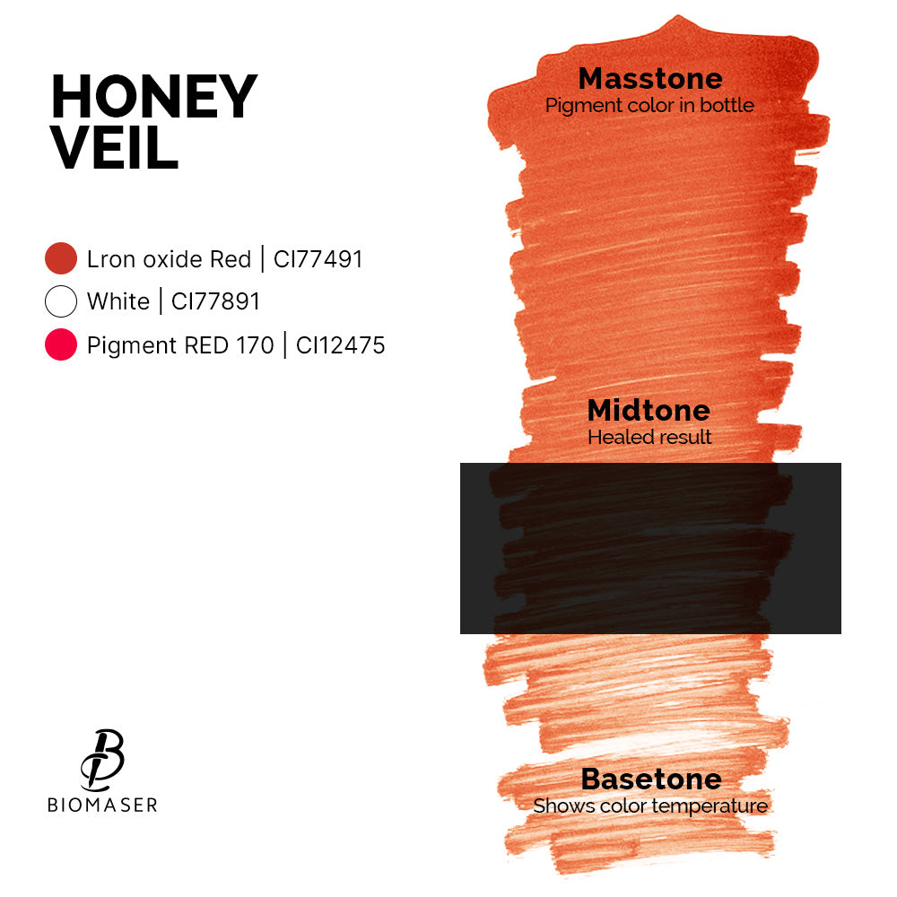 #Color_Honey Veil