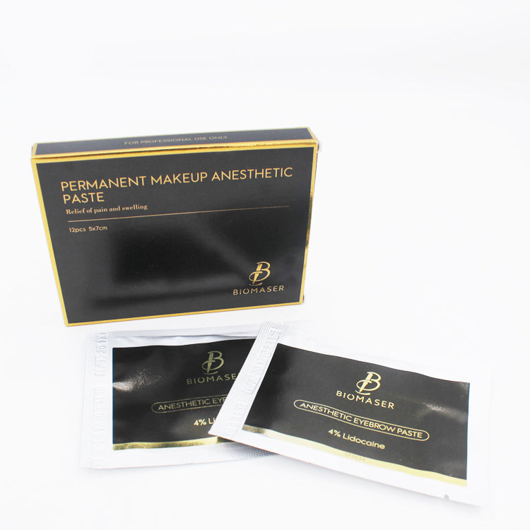 Biomaser Permanent Makeup Anesthetic Paste for lip and eyebrow, professional tattoo anesthetic