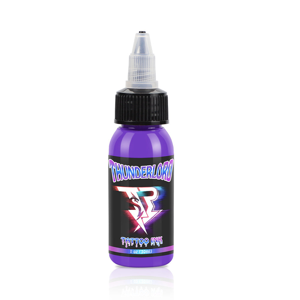 Thunderlordpower Tattoo Ink Light Purple 1OZ/30ML - Tattoo supplies for professional tattoo artists. High-quality tattoo ink.