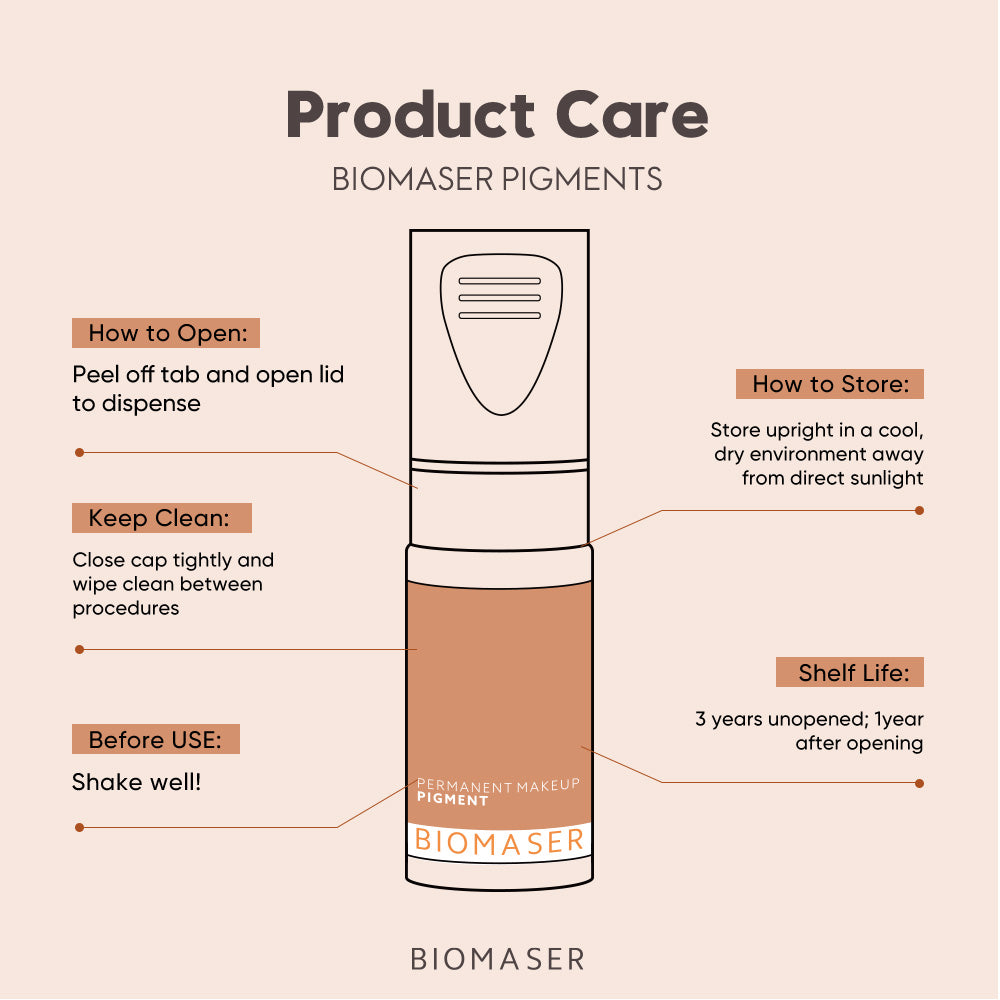 Biomaser USA-Shipped PMU Lip Color Corrector Pigment