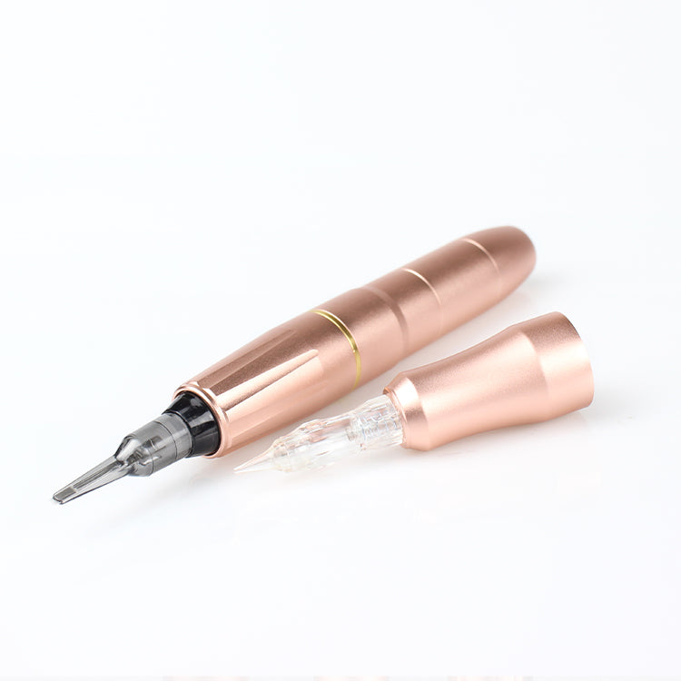 Rose gold Thunderlord Power CTGE001 tattoo pen with cartridge needle - professional tattoo equipment