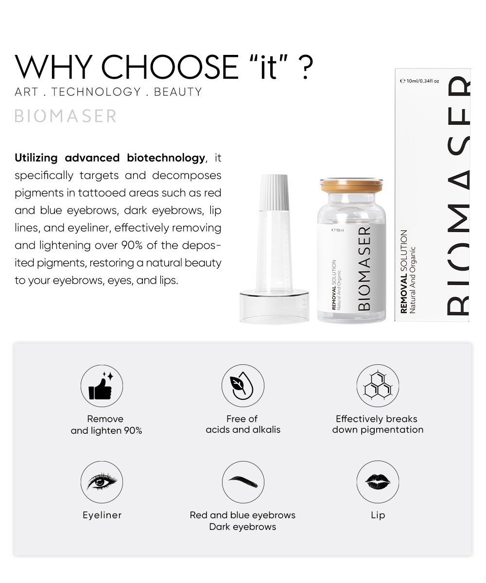 BIOMASER Pigment Removal Solution
