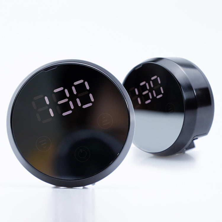 Biomaser P60 portable battery power supply, black with digital display showing "130" for wireless PMU machine