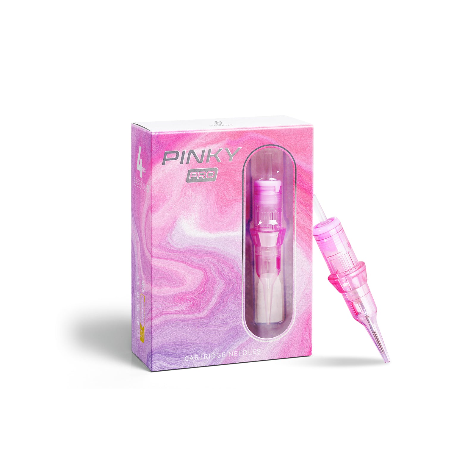 Biomaser U1 Pro Wireless PMU Kit | Pink Coffee Black Machine w/ Needles & Pigments