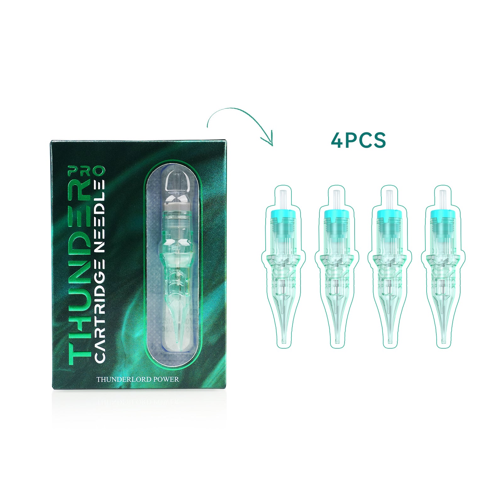 Thunder Pro Cartridge Needles - Box of 4