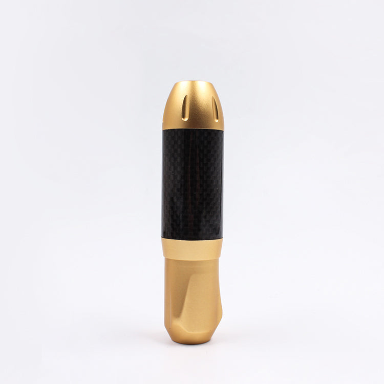 Thunderlord Power CTG005 Rotary Tattoo Pen Machine with Gold Body and Carbon Fiber Grip - Tattoo Equipment