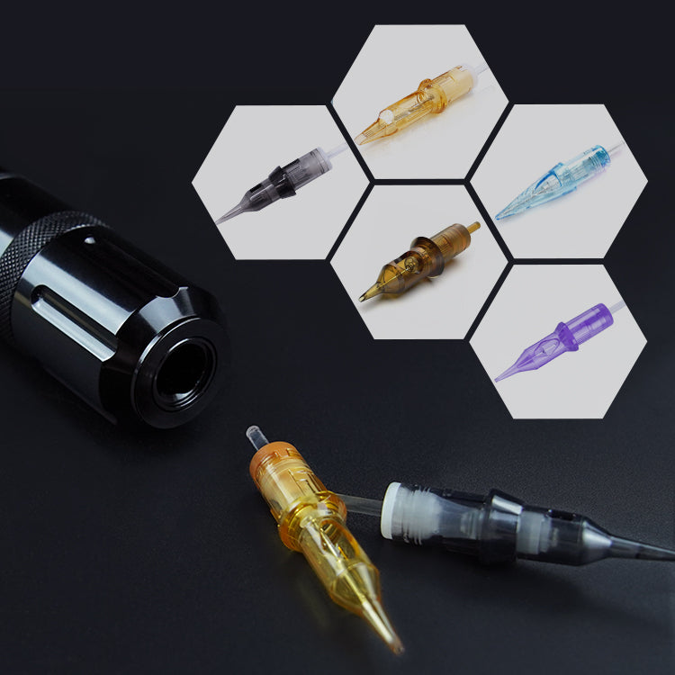 Biomaser Thunderlord Power K6022 Tattoo Pen with Cartridges and tattoo supplies, professional tattoo equipment