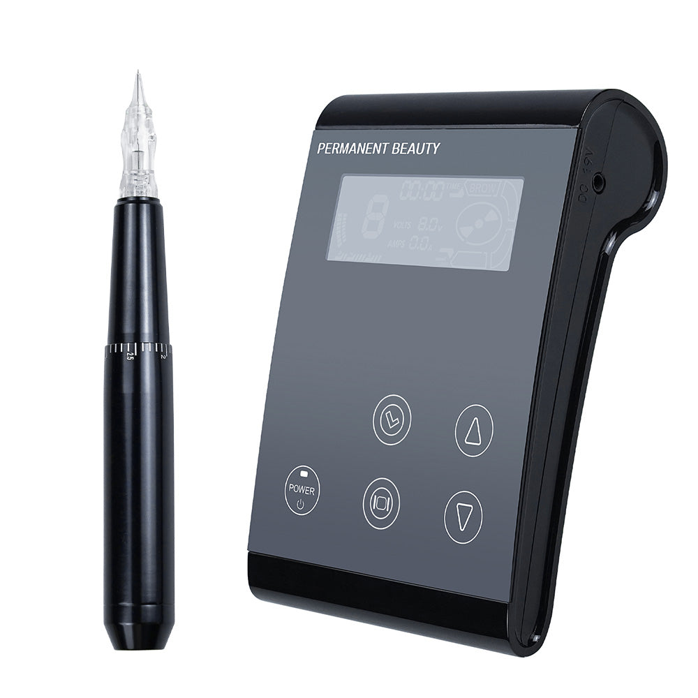 Professional Digital Permanent Makeup tattoo Machine Kit BMX P500