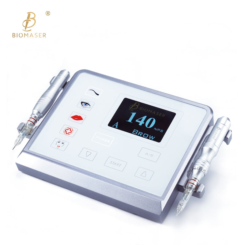 Intelligent Digital Cosmetic Tattoo Permanent makeup Microblaidng machine kit Biomaser P1