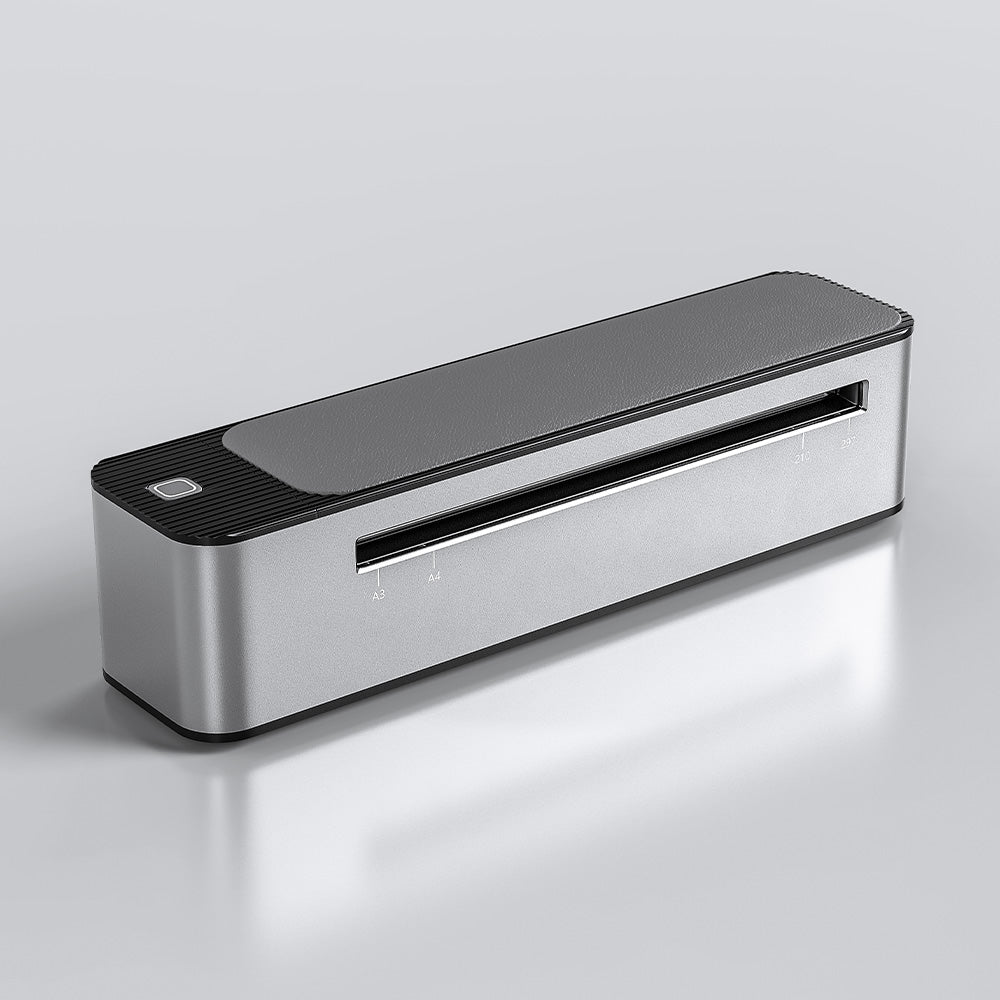 Thunderlord A3 tattoo transfer machine in metallic silver, supporting A3/A4 paper sizes, professional tattoo equipment.