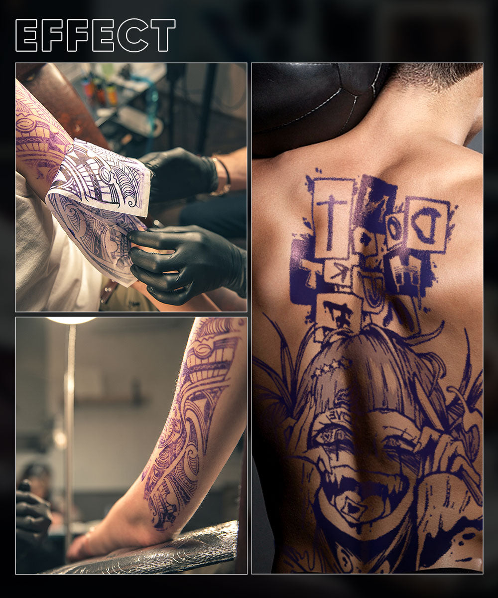 Thunderlord A3 transfer paper for wireless thermal sensitive large size intelligent interconnection tattoo printer