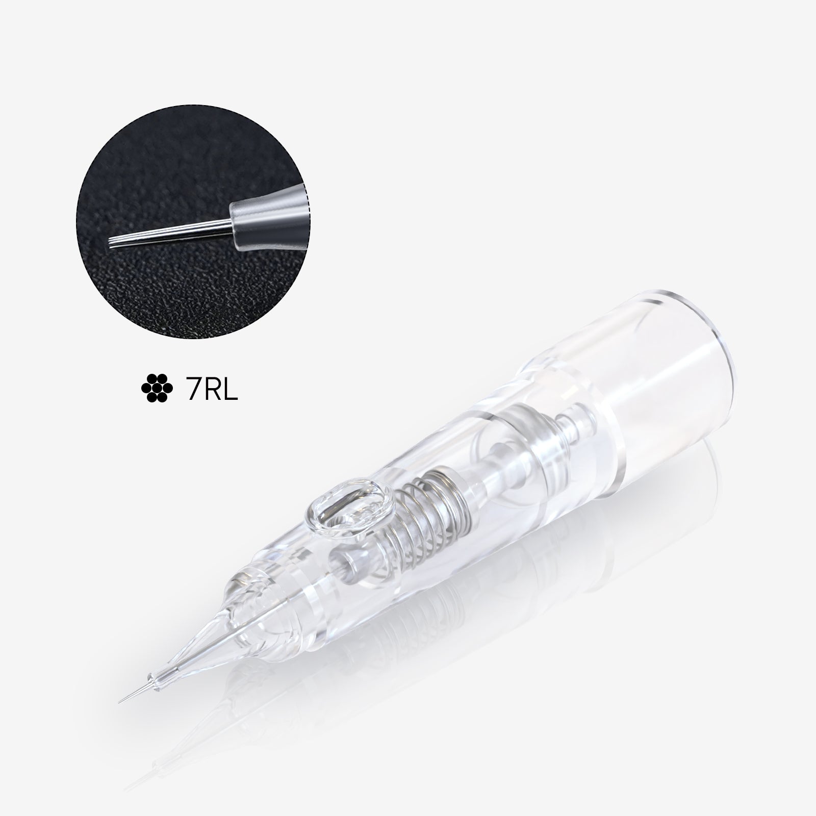 Biomaser 7RL Round Liner Cartridge Needle - Professional PMU Equipment for precise permanent makeup procedures