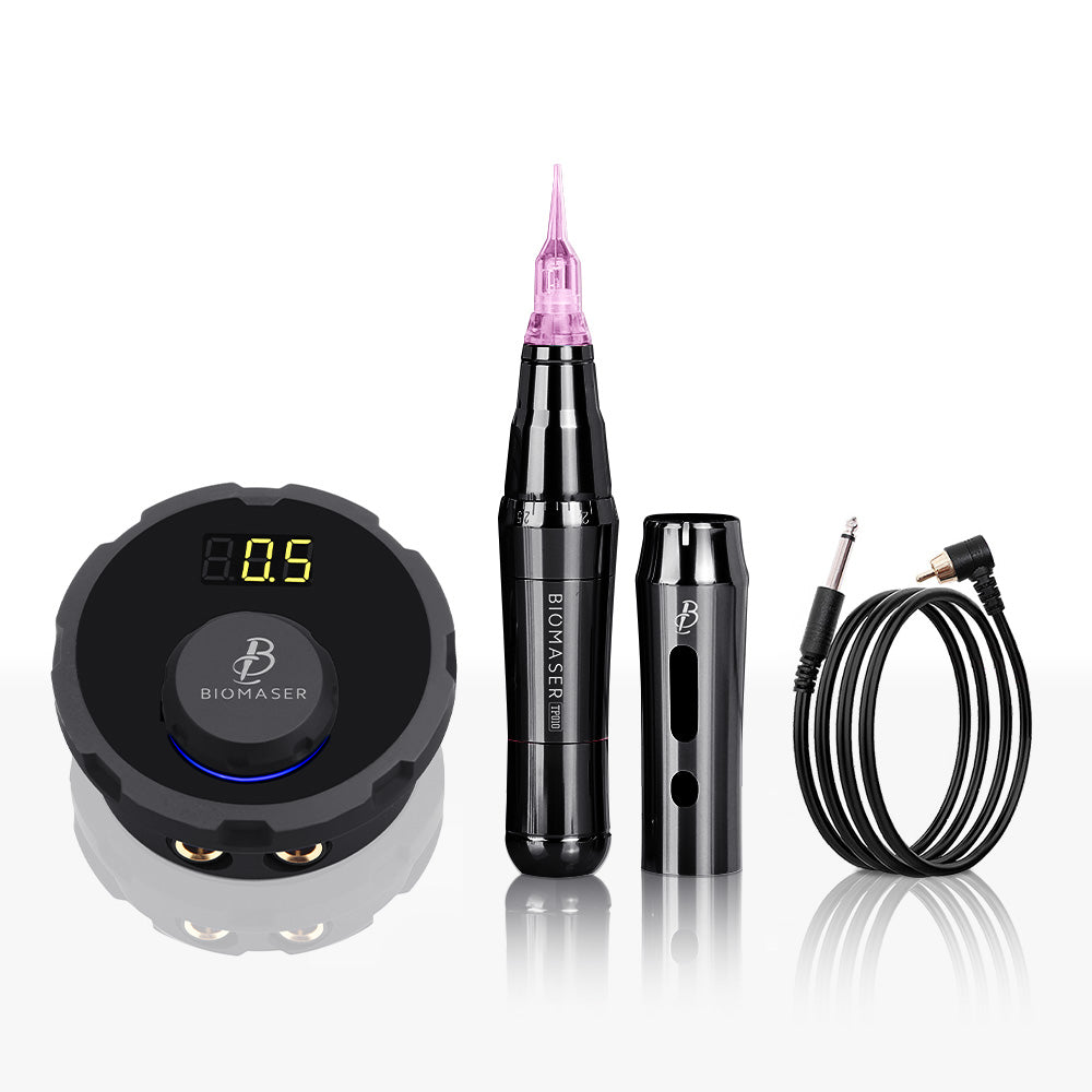 BIOMASER JOG126 Precision Masterpiece Professional HAIR STROKE Eyebrow permanent makeup Machine kit for Crafting Natural Beauty with Unmatched Control & Stability