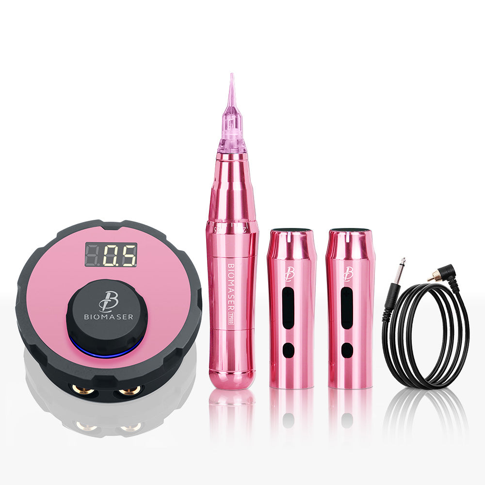 BIOMASER JOG126 Precision Masterpiece Professional HAIR STROKE Eyebrow permanent makeup Machine kit for Crafting Natural Beauty with Unmatched Control & Stability