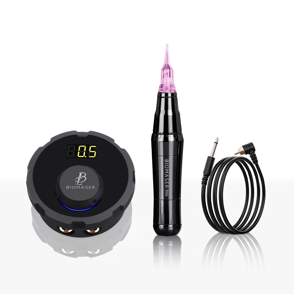 BIOMASER JOG126 Precision Masterpiece Professional HAIR STROKE Eyebrow permanent makeup Machine kit for Crafting Natural Beauty with Unmatched Control & Stability
