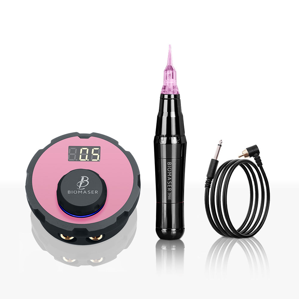 BIOMASER JOG126 Precision Masterpiece Professional HAIR STROKE Eyebrow permanent makeup Machine kit for Crafting Natural Beauty with Unmatched Control & Stability