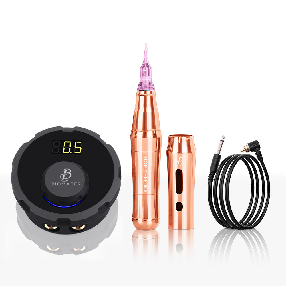 BIOMASER JOG126 Precision Masterpiece Professional HAIR STROKE Eyebrow permanent makeup Machine kit for Crafting Natural Beauty with Unmatched Control & Stability