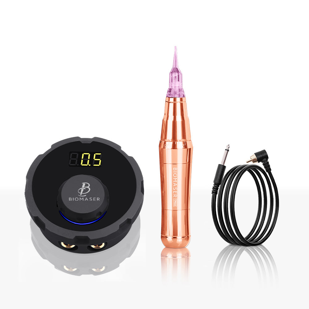 BIOMASER JOG126 Precision Masterpiece Professional HAIR STROKE Eyebrow permanent makeup Machine kit for Crafting Natural Beauty with Unmatched Control & Stability