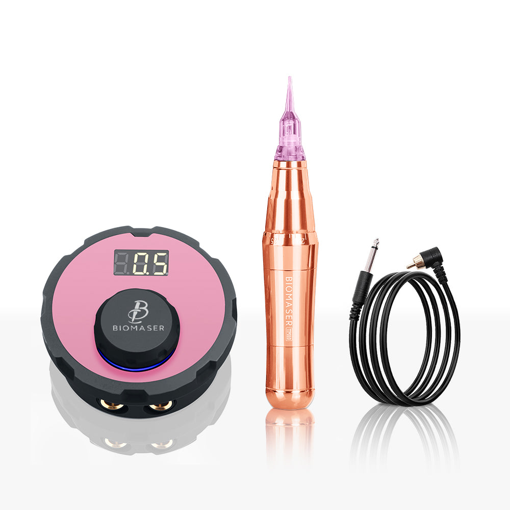 BIOMASER JOG126 Precision Masterpiece Professional HAIR STROKE Eyebrow permanent makeup Machine kit for Crafting Natural Beauty with Unmatched Control & Stability