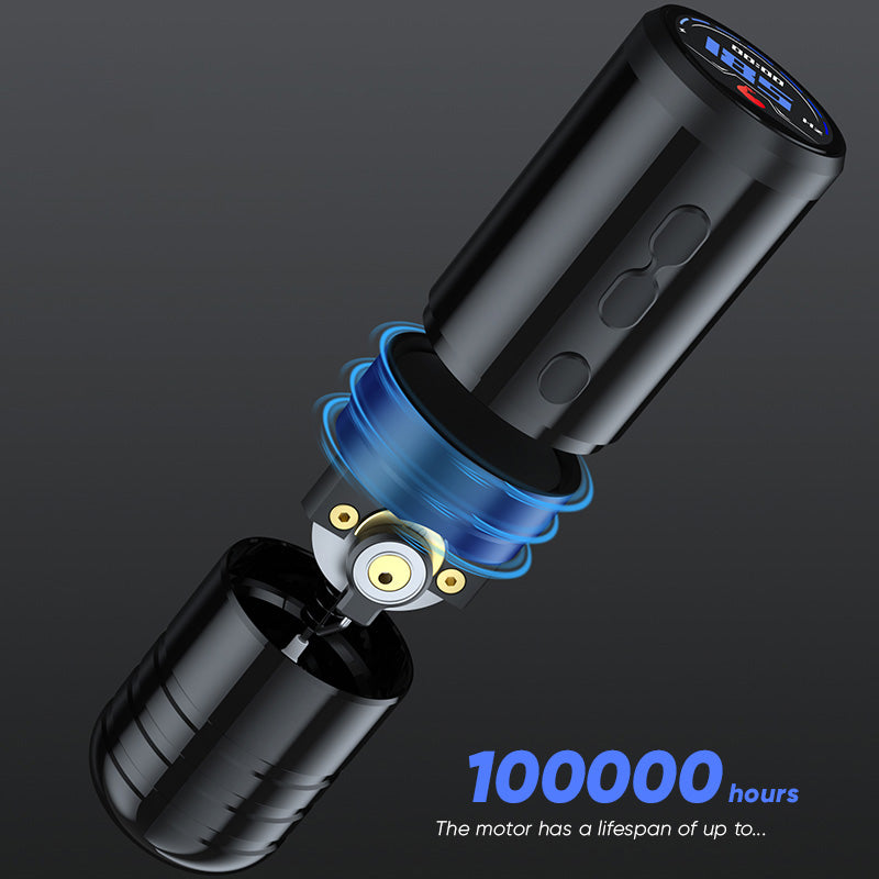 THUNDERLORD POWER PROTECTOR U8 Wireless tattoo Machine Pen Frequency Adjustable