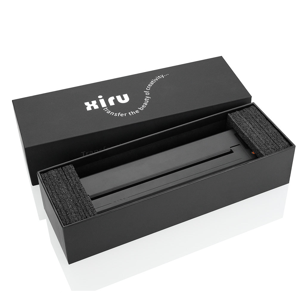 XIRU XR3 tattoo stencil transfer printer machine in packaging, professional tattoo equipment for artists.