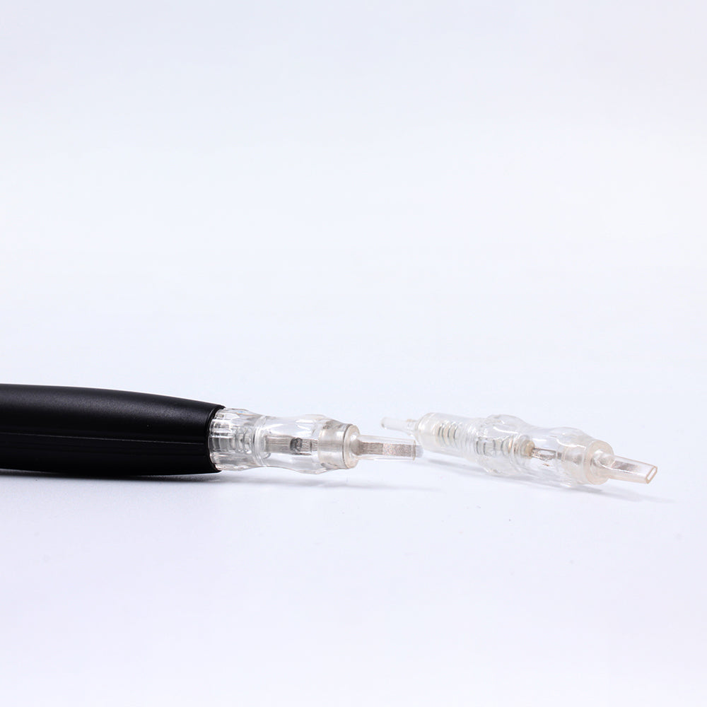 BMX MG MAGNUM SMP needle components. Clear, disposable cartridge for professional permanent makeup machine.