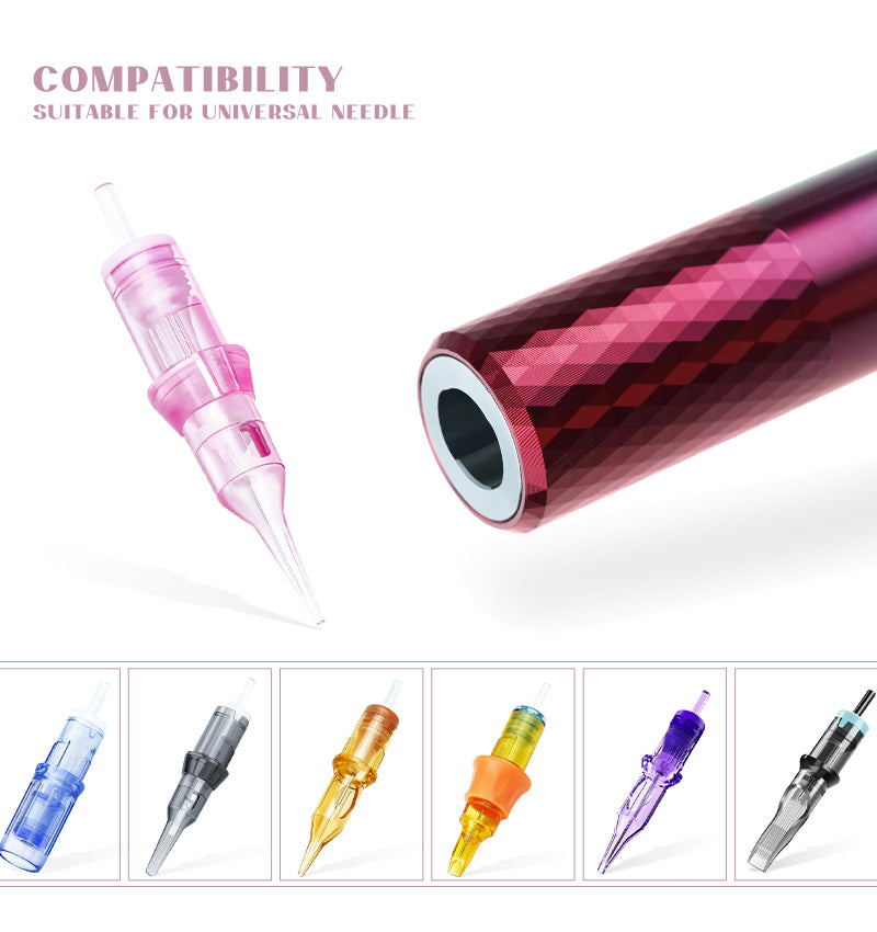 Universal cartridge needles for P30 PMU machine, for eyebrow, lip, and eyeliner. Multiple color options available.