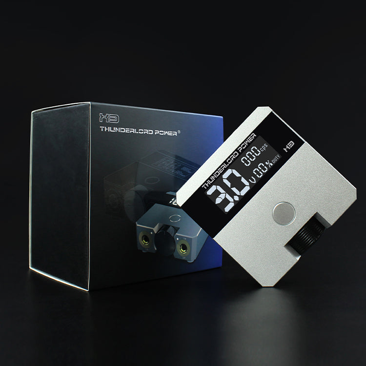 Thunderlord Power X3 digital tattoo power supply with digital display for tattoo machines, professional tattoo equipment