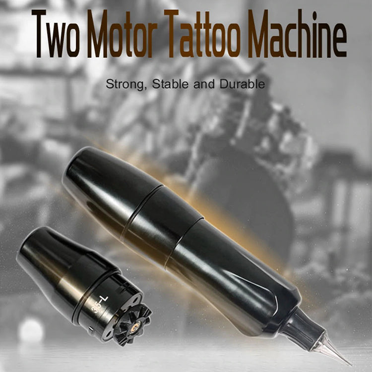 ThunderlordPower Tattoo Pen Machine Double Motor 3.5mm/3.0mm Strock Rotary pen CTG009