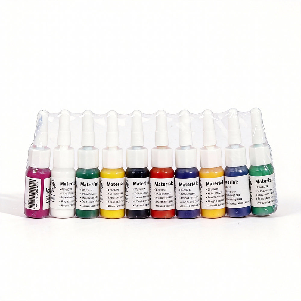 Thunderlord Power Tattoo Ink Professional Tattoo Practice Ink Set – 5ML