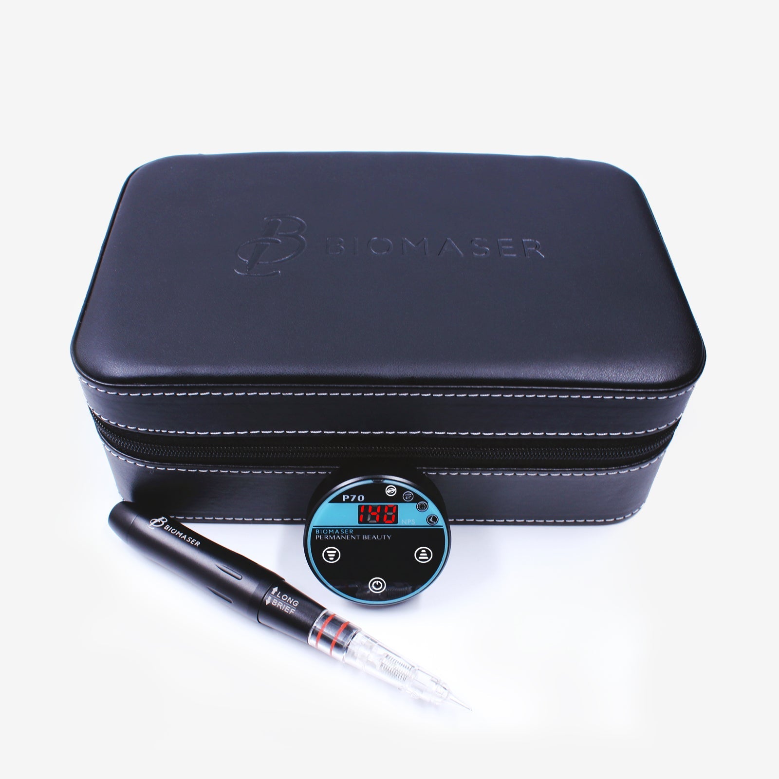 Biomaser P70 Set includes Needle Pigment Pen and Power Supply