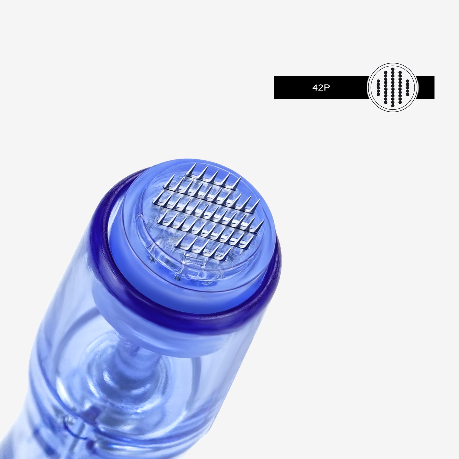 Biomaser 42P MTS micro-needling cartridge for PMU, stainless steel needles for professional tattoo equipment