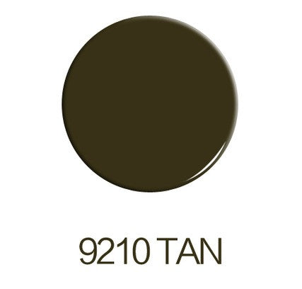 9210 TAN permanent makeup pigment swatch, tan color sample for microblading eyebrows, suitable for sparse eyebrows.