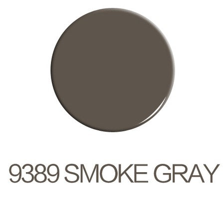 Maser Smoke Gray (9389) PMU pigment ink swatch for microblading. Gray eyebrow color sample for tattoo permanent makeup.