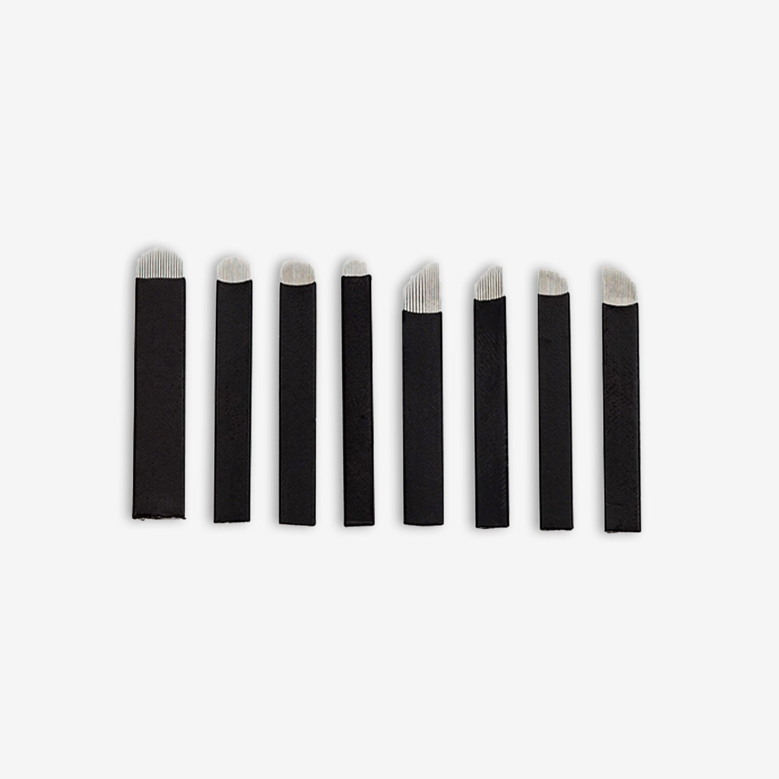 Biomaser Super Black Microblading Needles - Professional tattoo supplies for eyebrow permanent makeup, various sizes