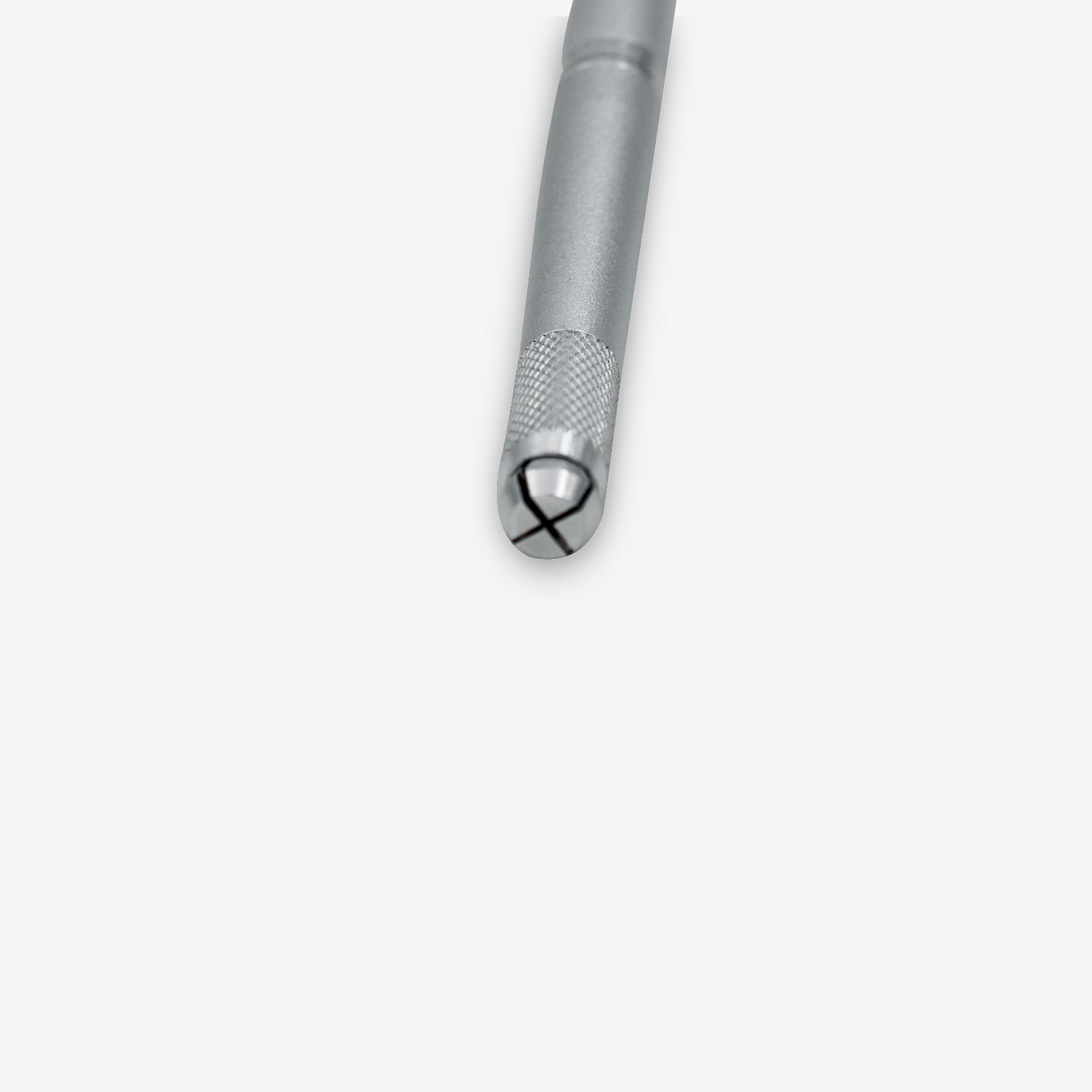Silver microblading pen, professional eyebrow embroidery tool for tattoo artists, manual permanent makeup pen