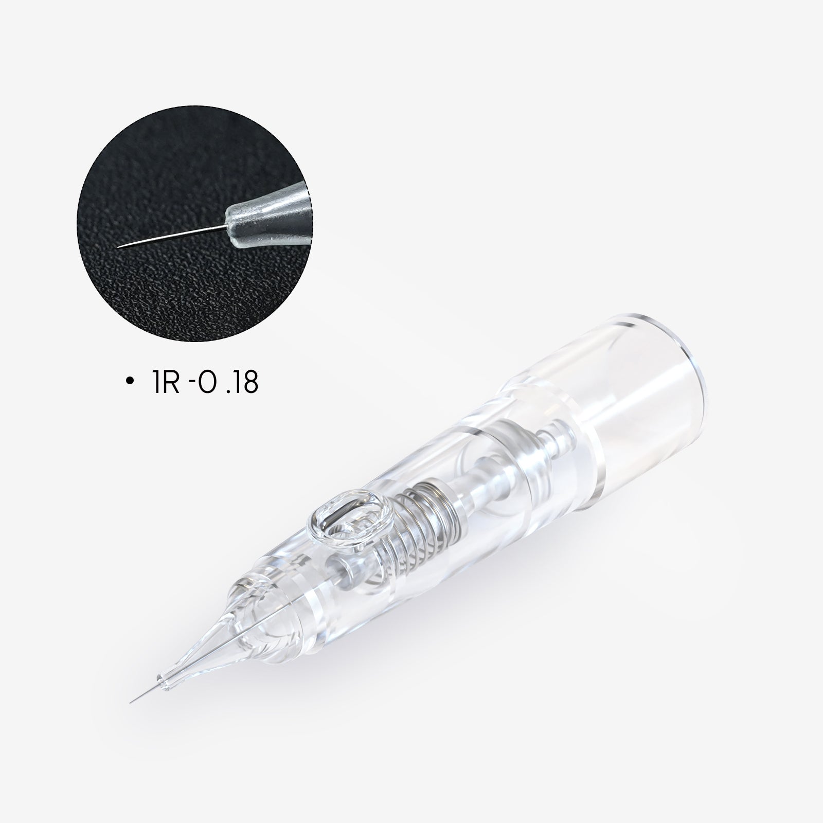 1R Stainless Steel Tip Biomaser Single Needle Permanent Makeup SMP Cartridge Needles