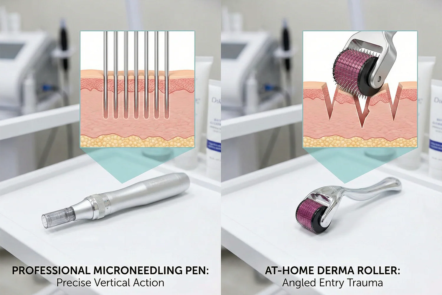 Microneedling Pen vs. Derma Roller: Which Works Best and Why Professionals Prefer the Pen