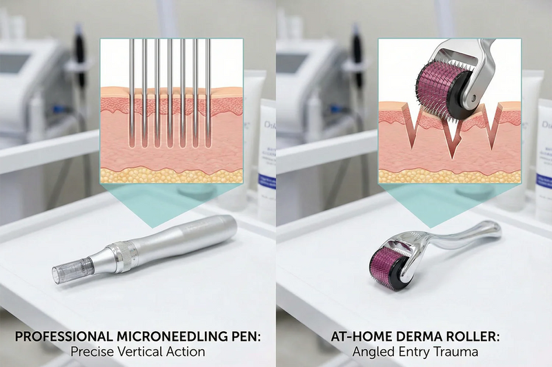 Microneedling Pen vs. Derma Roller: Which Works Best and Why Professionals Prefer the Pen