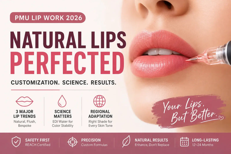 2026 PMU Lip Trends: Soul Color Matching and Regional Skin Tone Adaptation
