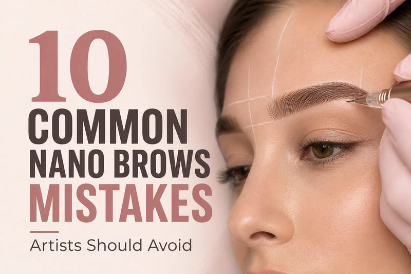 Common Nano Brows Mistakes and How Artists Can Avoid Them