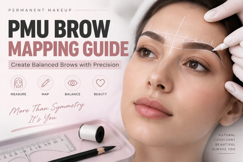 Brow Mapping for PMU: How to Create Symmetrical Brows