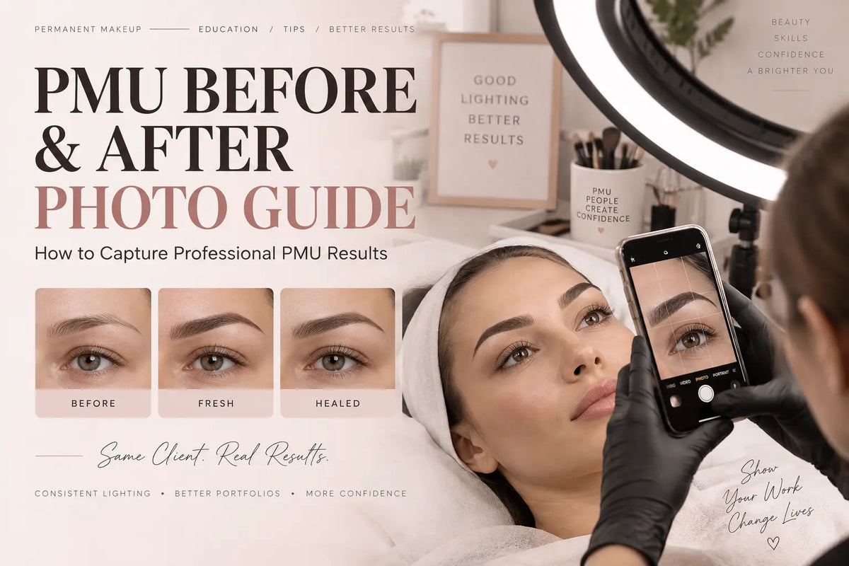 PMU Photography: How to Take Professional Before and After Photos
