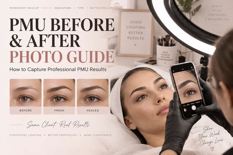PMU Photography: How to Take Professional Before and After Photos