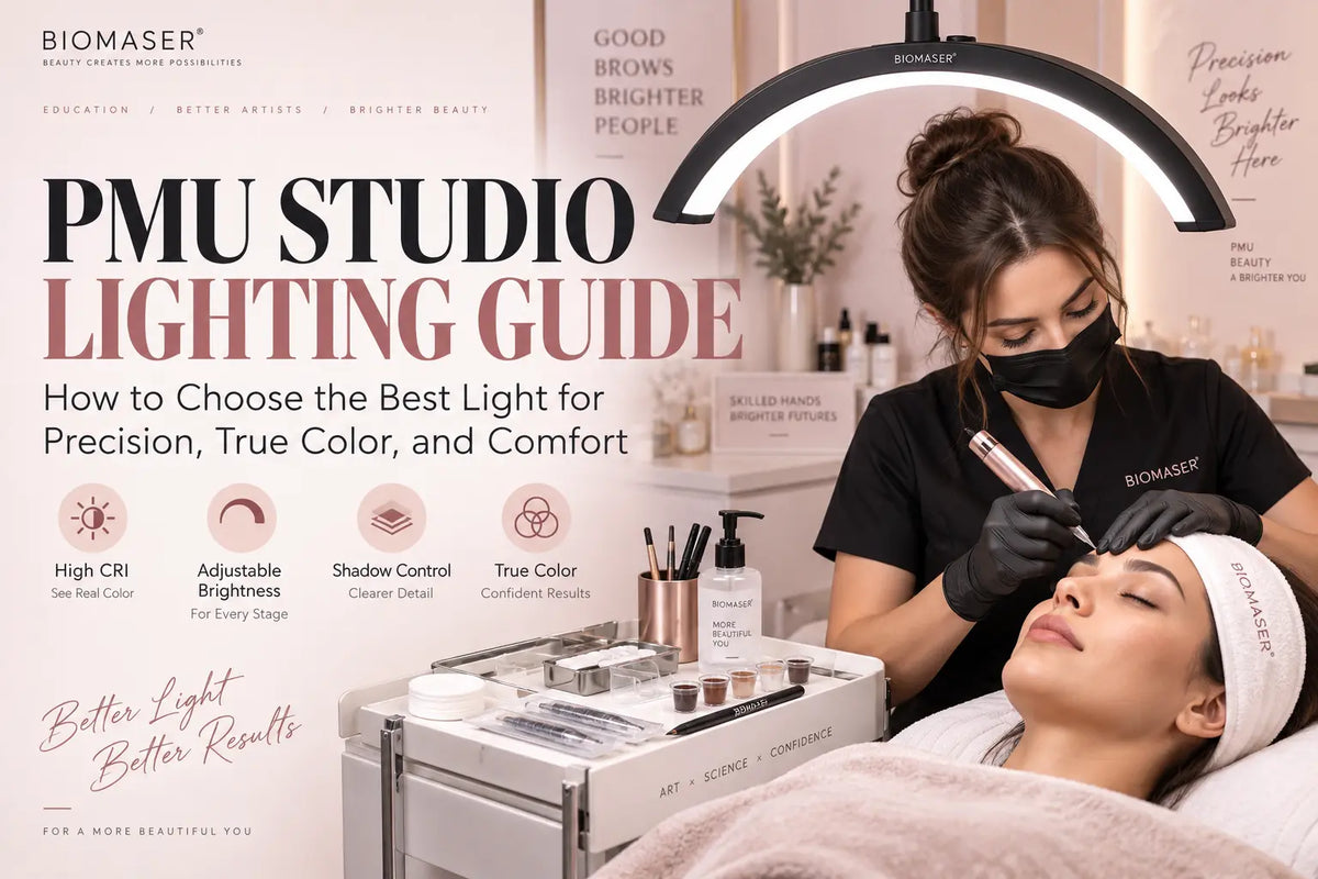 How to Choose the Best Lighting for Your PMU Studio